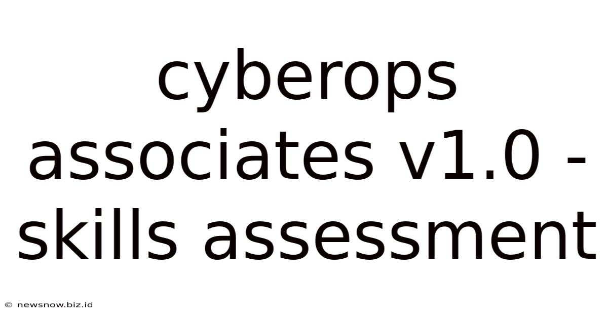 Cyberops Associates V1.0 - Skills Assessment